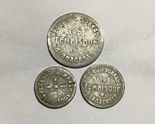 Coins from El Tempisque